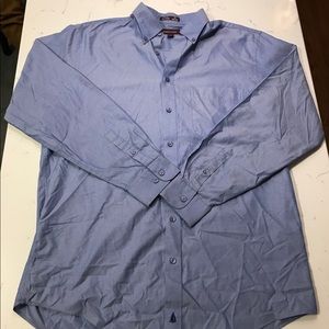 Nordstrom casual button down blue